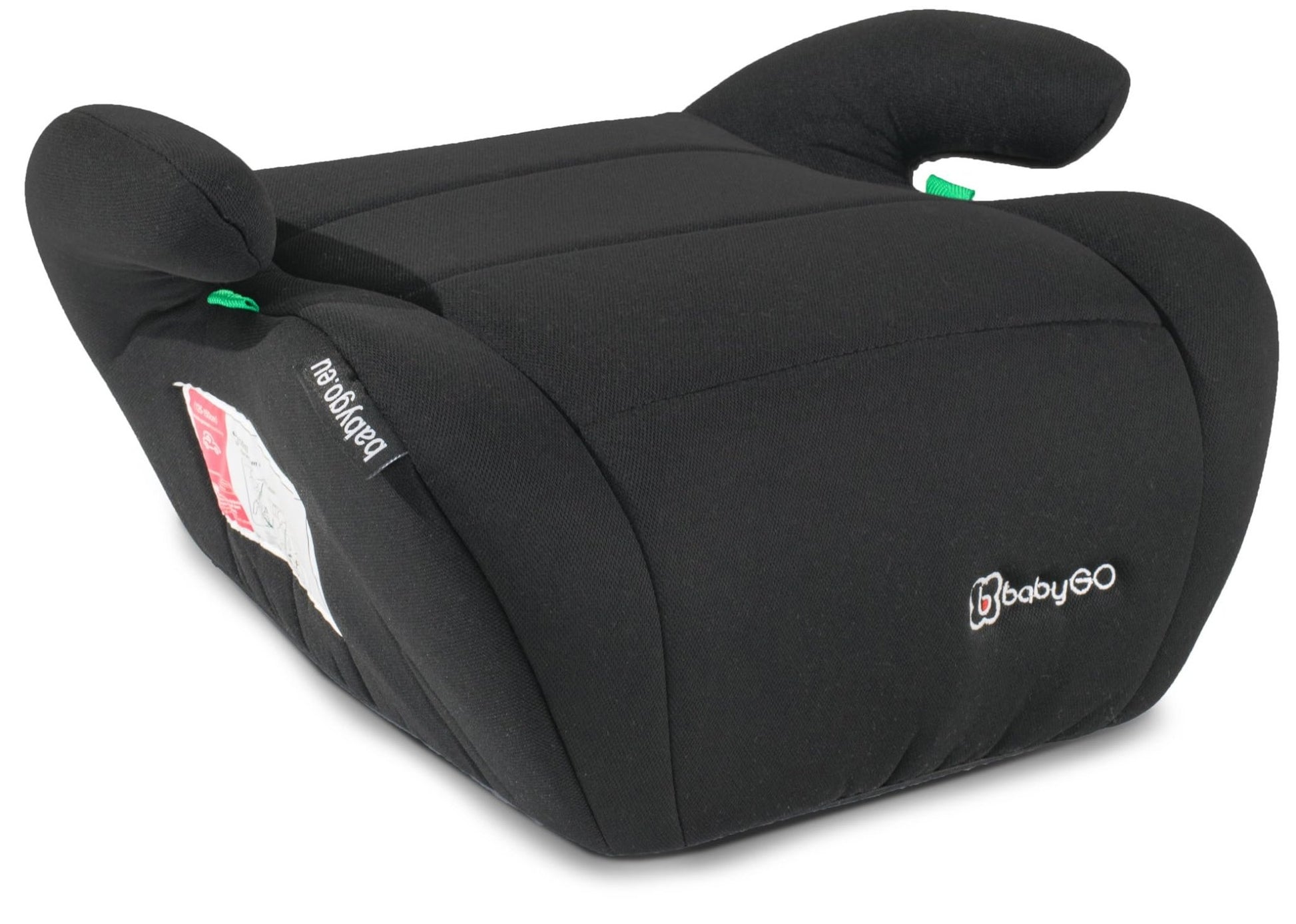 babyGO i - Size Sitzerhöhung 125–150 cm, Schwarz, R129 - zertifiziert
