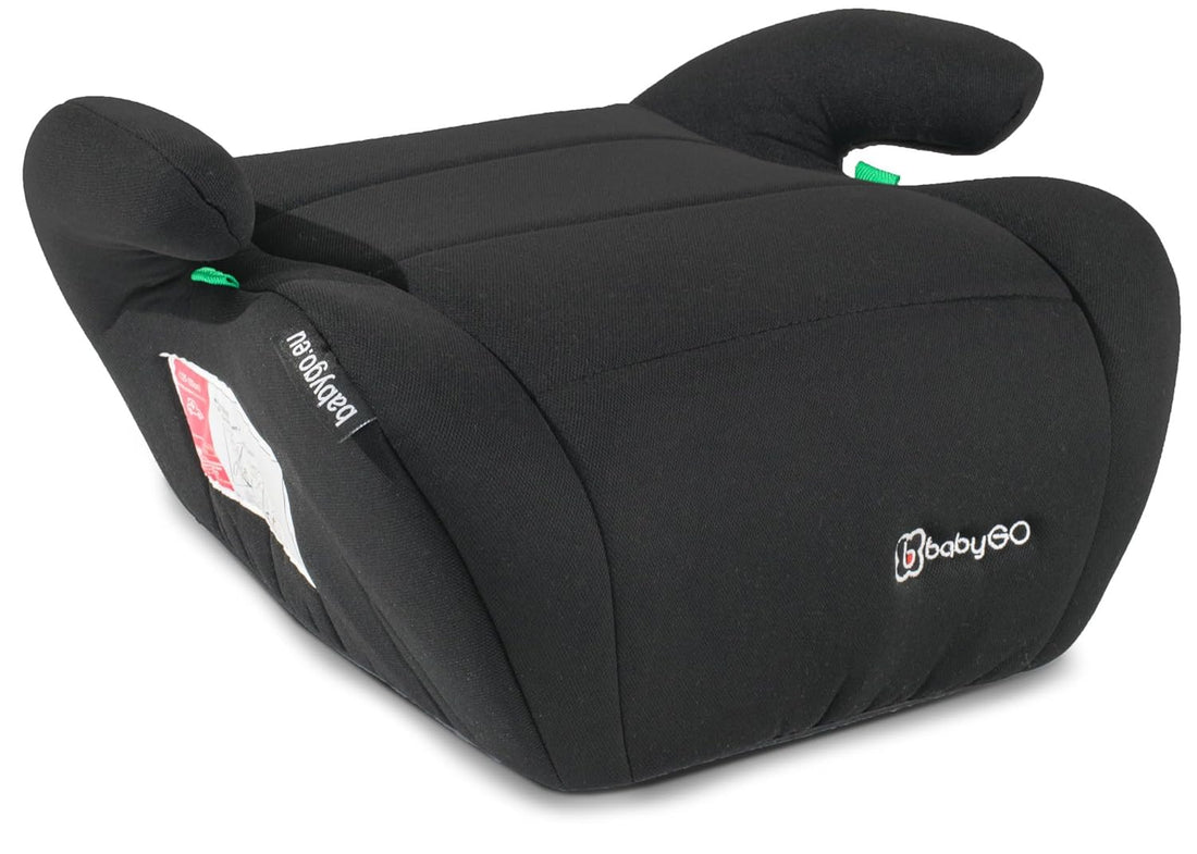 babyGO i - Size Sitzerhöhung 125–150 cm, Schwarz, R129 - zertifiziert
