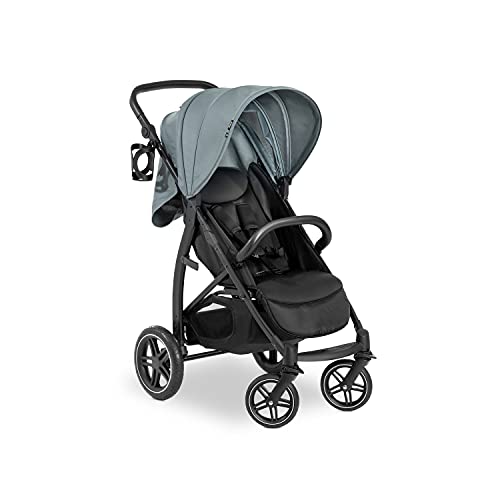 Buggy Hauck Rapid 4D – bis 25 kg, kompakt faltbar, UPF 50+, Gummiräder – Jungle Grün