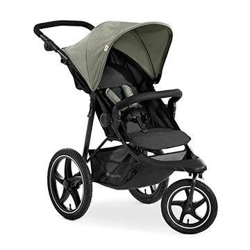 Buggy Hauck Runner 2 Disney – Luftreifen, Liegefunktion, UV 50+ – Mickey Mouse Olive