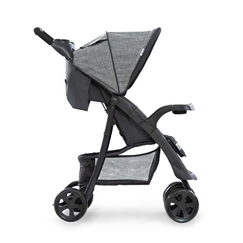 Buggy Hauck Shopper Neo II – mit Ablagen, Liegefunktion, bis 25 kg – Melange Grau