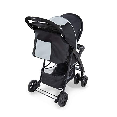 Buggy Hauck Shopper Neo II – mit Ablagen, Liegefunktion, bis 25 kg – Schwarz Grau