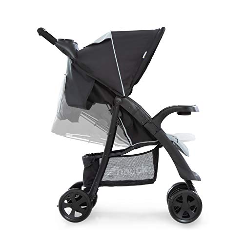 Buggy Hauck Shopper Neo II – mit Ablagen, Liegefunktion, bis 25 kg – Schwarz Grau