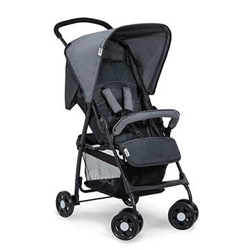 Buggy Hauck Sport – ultraleicht 5,9 kg, faltbar, Liegefunktion – Melange Grau