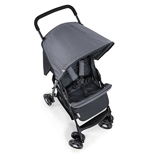 Buggy Hauck Sport – ultraleicht 5,9 kg, faltbar, Liegefunktion – Melange Grau