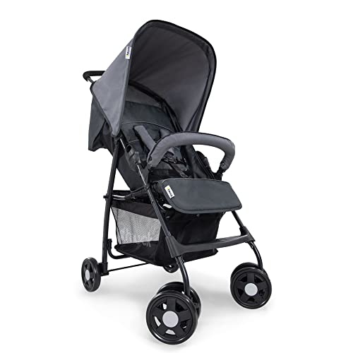 Buggy Hauck Sport – ultraleicht 5,9 kg, faltbar, Liegefunktion – Melange Grau