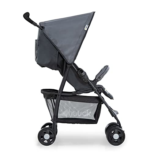 Buggy Hauck Sport – ultraleicht 5,9 kg, faltbar, Liegefunktion – Melange Grau