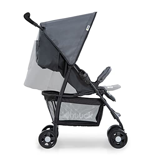 Buggy Hauck Sport – ultraleicht 5,9 kg, faltbar, Liegefunktion – Melange Grau