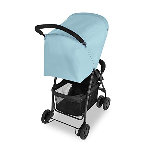 Buggy Hauck Sport – ultraleicht 5,9 kg, faltbar, Liegefunktion – Schwarz Hellblau