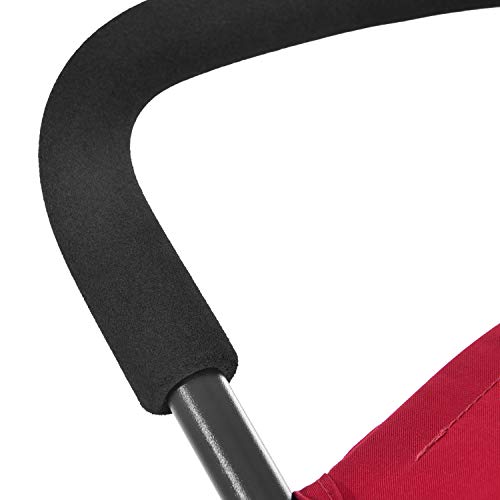 Buggy Hauck Sport – ultraleicht 5,9 kg, faltbar, Liegefunktion – Schwarz Rot