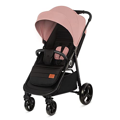 Buggy Kinderkraft GRANDE PLUS – bis 22 kg, 1 - Hand - Klappung, Liegefunktion – Rosa