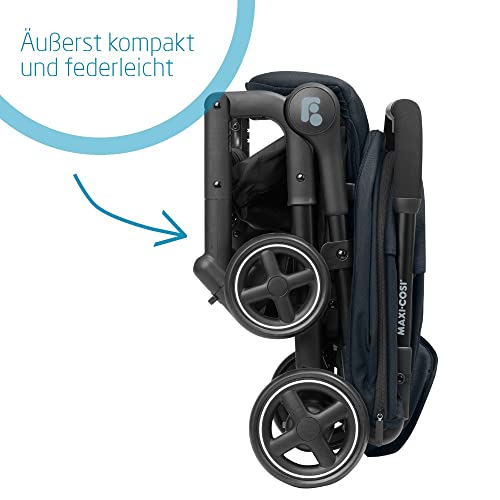 Buggy Maxi - Cosi Lara² – ultraleicht & kompakt, flach faltbar, bis 22 kg – Essential Graphite