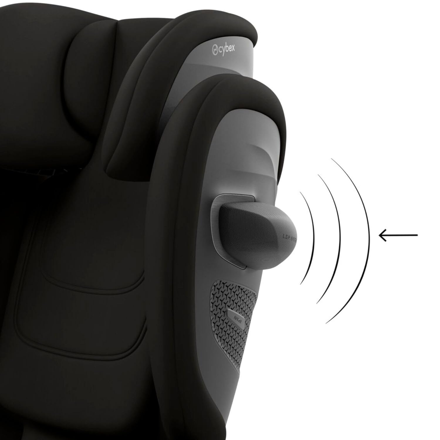 CYBEX Gold Solution G2 Comfort Kindersitz 100–150 cm, ISOFIX, Magic Black