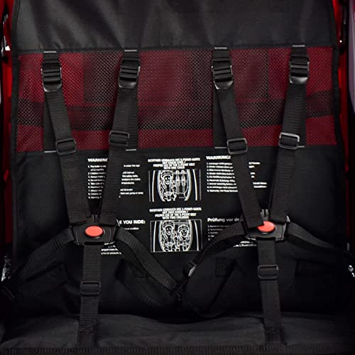 Fahrradanhänger Tiggo VS 2 - in - 1 – mit Federung & Buggy - Set – Grau