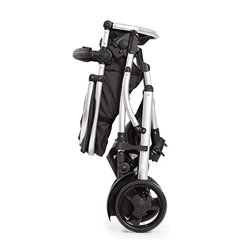 Geschwisterwagen Hauck Duett 2 – umbaubar zur Babywanne, bis 36 kg – Forest Schwarz