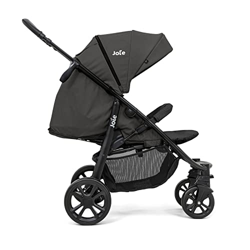 Kinderwagen Joie Litetrax 4 DLX – kompakt & faltbar – Grau Flannel