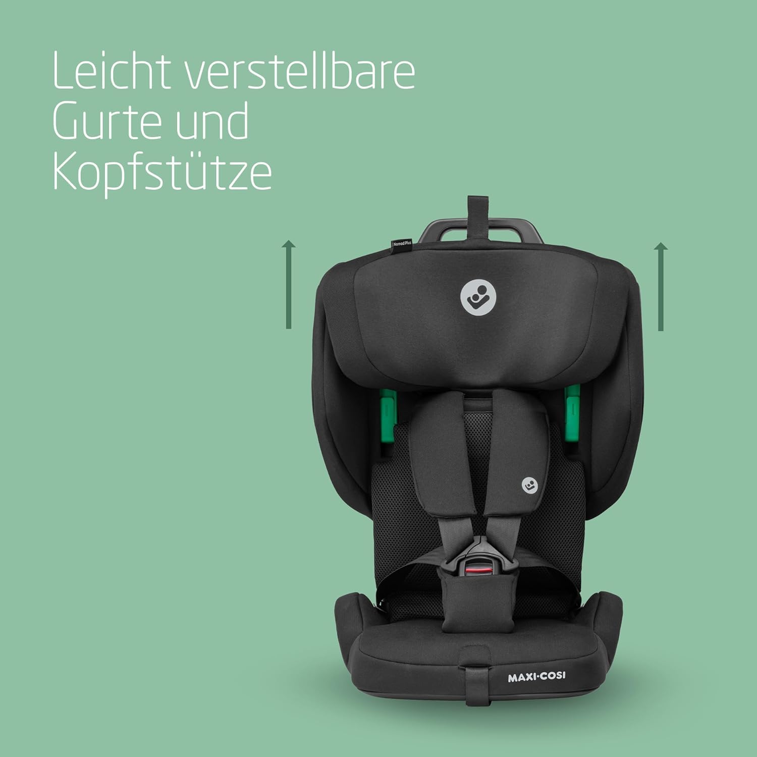 Maxi - Cosi Nomad Plus Reiseautositz 67–105 cm, Klappbar, Schwarz