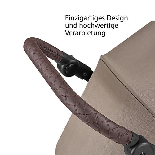 Puppenwagen ABC Design Migno 2in1 – Babywanne & Sportsitz – Cream