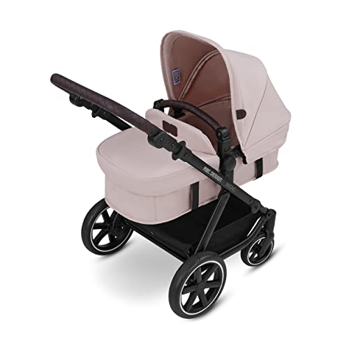Puppenwagen ABC Design Migno Diamond 2in1 – Babywanne & Sportsitz – Berry