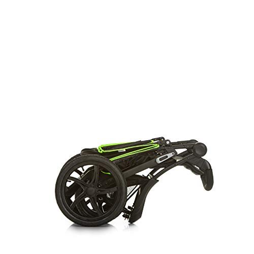 Sportbuggy Hauck Runner – Luftreifen, Liegefunktion, bis 25 kg – Schwarz Neon Gelb