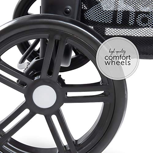 Zwillingswagen Hauck Roadster Duo SLX – bis 30 kg, kompakt faltbar – Grau Silber